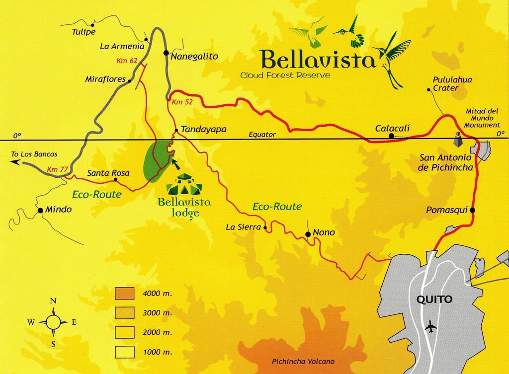 Bellavista Cloud Forest Lodge & Private Protected Area Tandayapa 외부 사진